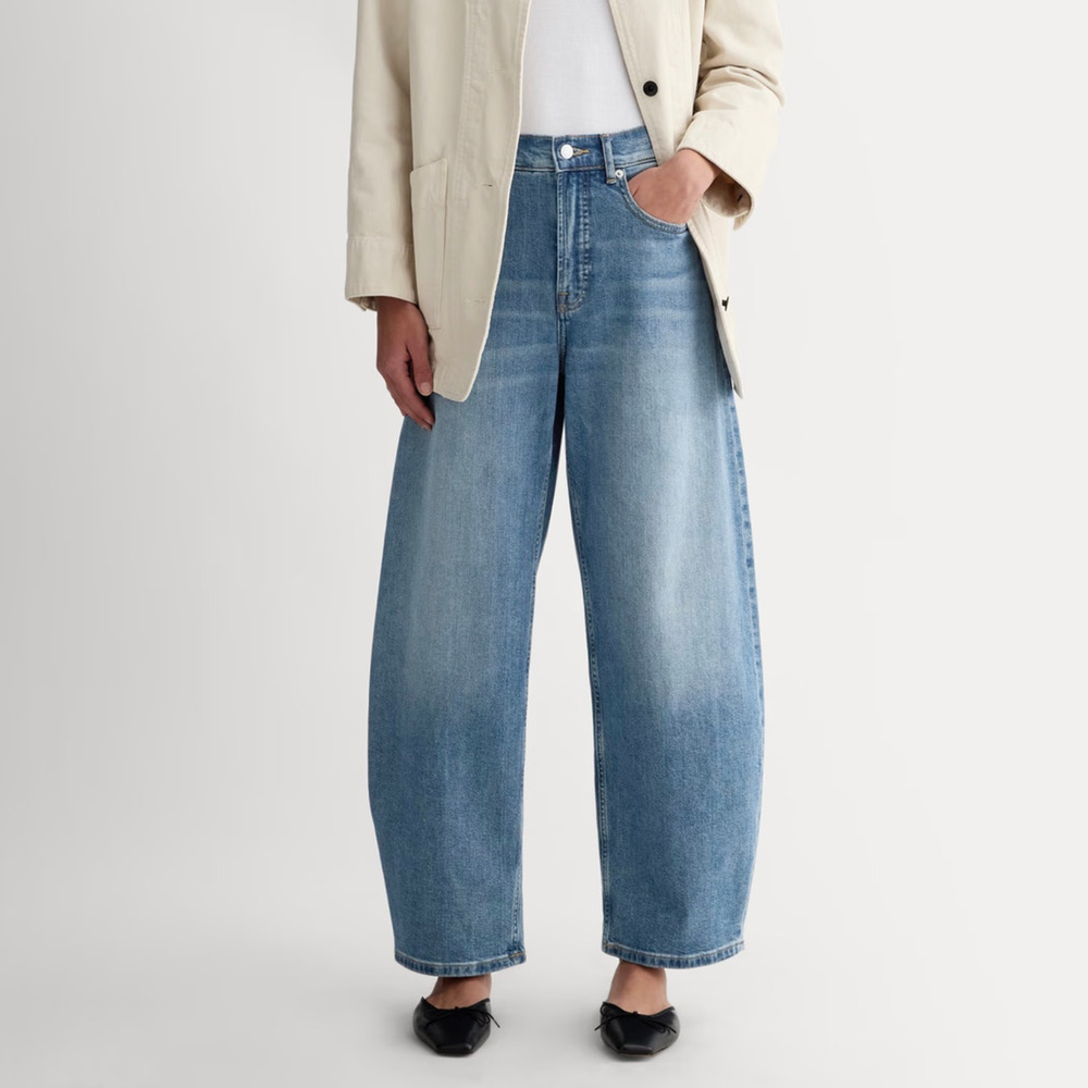 Everlane The Way High Curve Jean Vintage Blue Size 31 NWT